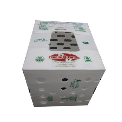 Coroplast feito sob encomenda encaixota o totalizador plástico ondulado amigável do correio de 3mm 5mm Eco