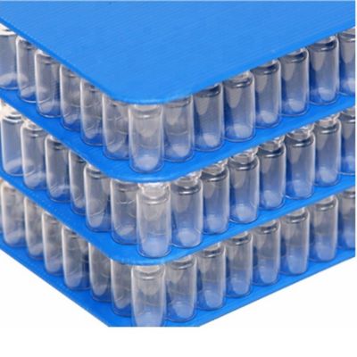Da almofada ondulada da camada do polipropileno 3mm o separador plástico cobre o canto arredondado