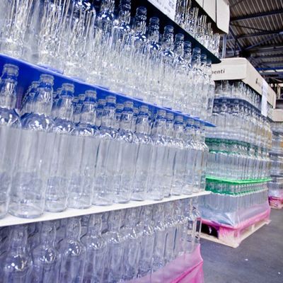 A camada plástica ondulada vermelha acolchoa divisores plásticos da garrafa do polipropileno de Corflute