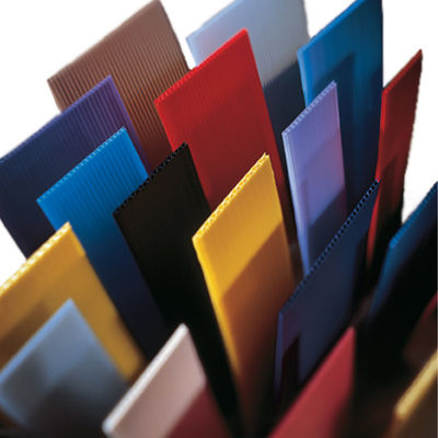 O ODM corrugou a folha plástica Eco das folhas 4x8 10mm Coroplast amigável