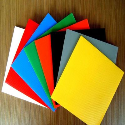 5mm de pouco peso fortes as folhas de Correx que encadernam Plast corrugou os painéis plásticos