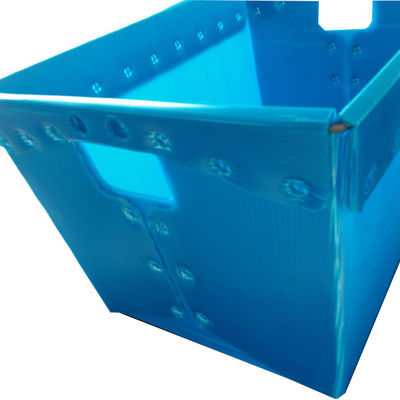 Correio plástico de dobramento colorido Tote Extruded Twinwall Plastic Board