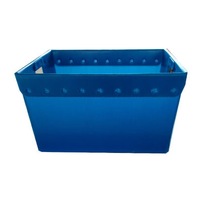 Correio ondulado não tóxico Tote Bins Waterproof Recyclable dos PP