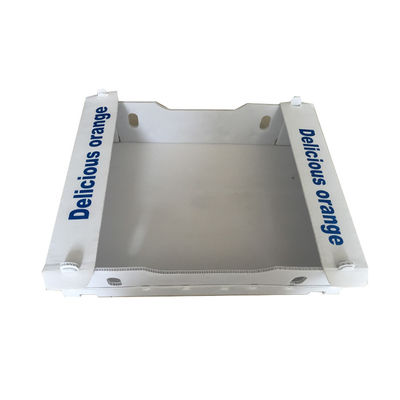 O transporte de Coroplast da cor completa encaixota caixas plásticas onduladas 4mm dobráveis de 3mm