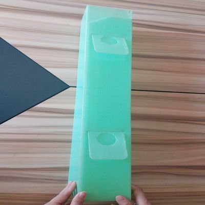 2mm 3mm corrugou protetores plásticos UV do tronco de árvore dos protetores plásticos da árvore anti