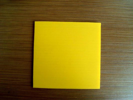 a placa ondulada do sinal de 4mm anula folhas plásticas onduladas da laranja de Corflute