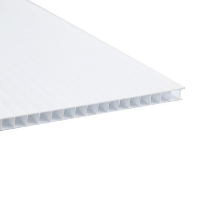 placa plástica ondulada Coroplast do polipropileno da folha de 12mm Twinwall
