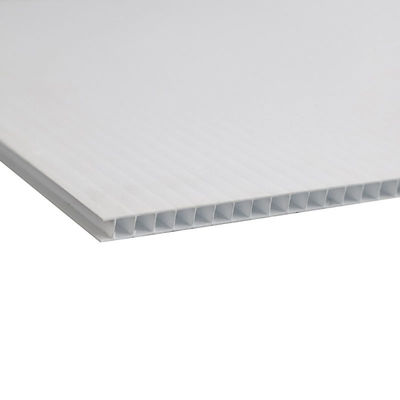 placa plástica ondulada Coroplast do polipropileno da folha de 12mm Twinwall