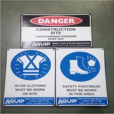 Imprimindo o cartaz de Corflute dos sinais de 3mm Corflute para lugares públicos
