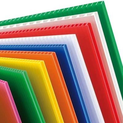 Personalização de folhas de plástico corrugadas recicladas Coroplast de 10 mm