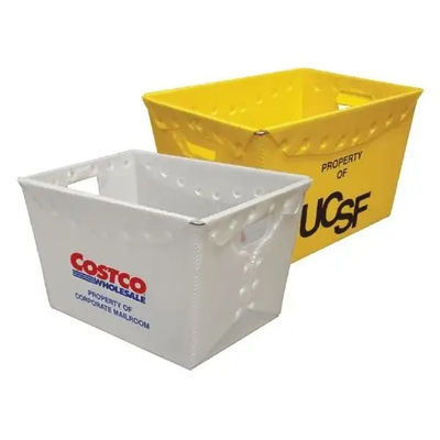 Reservatório de cartão de correio de caixa de plástico corrugado de PP resistente