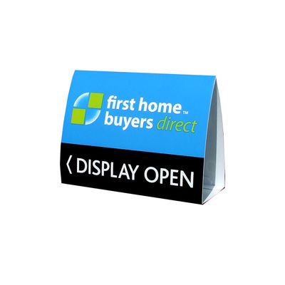 Coroplast PP Roster Sign Customizado Corrugated Plastic Sign Impermeável dobrável