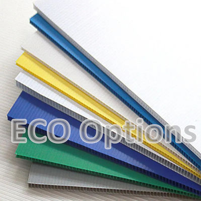 Reciclagem de folhas de plástico corrugado de PP Corflute customizado