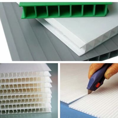 A Corflute Sheet é uma placa de proteção de piso leve e durável projetada para canteiros de obras.